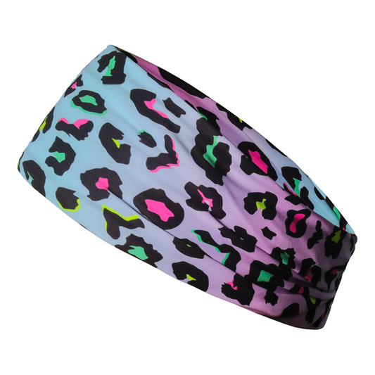 Women's Sky Leopard Print Head Wrap
